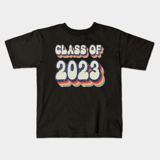 Class of 2023 Graduate Vintage Style Font Kids T-Shirt